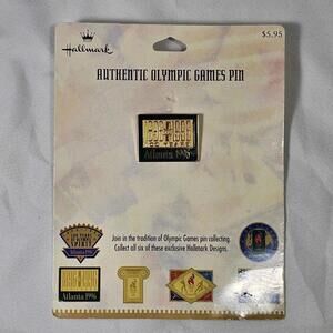 Vintage Atlanta Olympics 1896 - 1996 Celebtating 100 Years Of Games Vintage Pin